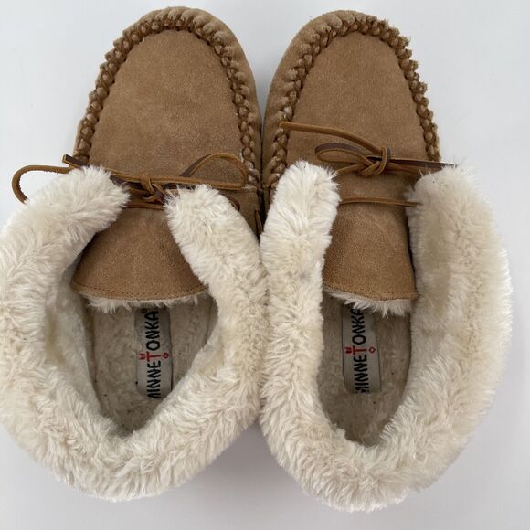 Minnetonka Chrissy Bootie Slippers Womens 9 Style 40031 - Picture 2 of 9